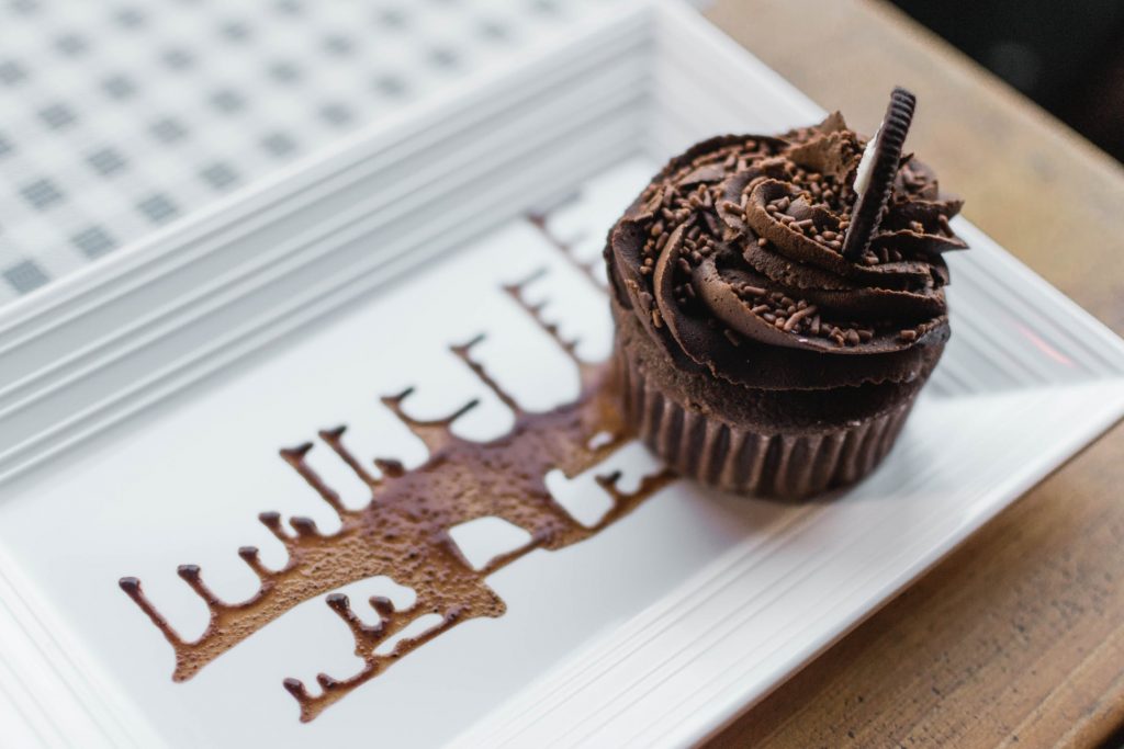 receitas de cupcake de chocolate